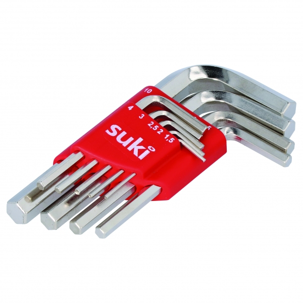 Pin wrench set 1,5-10mm, 9 pieces